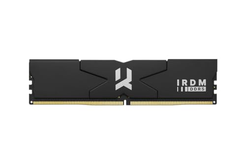 Goodram - DDR5 Speichermodul IRDM 2x32GB KIT 5600MHz CL30 DR DIMM Black V Silver - Intern - DRAM - für PC - Desktop-Computer - Laptop - Gaming - Gamer - Grafikbearbeitung - Speichererweiterung von GoodRam