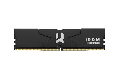 Goodram - DDR5 Speichermodul IRDM 2x32GB KIT 6000MHz CL30 DR DIMM Black V Silver - Intern - DRAM - für PC - Desktop-Computer - Laptop - Gaming - Gamer - Grafikbearbeitung - Speichererweiterung von goodram