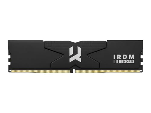 Goodram - DDR5 Speichermodul IRDM 2x32GB KIT 6400MHz CL32 DR DIMM Black V Silver - Intern - DRAM - für PC - Desktop-Computer - Laptop - Gaming - Gamer - Grafikbearbeitung - Speichererweiterung von goodram