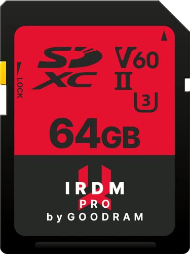 SD-Karte 64 GB UHS II V60 Goodram - Retail Blister SD-Karte 64 GB UHS II V60 Goodram - Retail Blister von GoodRam