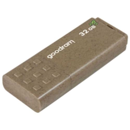 goodram USB-Speicherstick mit 32GB UME3 - Eco Frienly USB 3.0 DatenSpeicherung Pen Drive - Lesegeschwindigkeit bis zu 60 MBs - Memory Stick - USB Flash Laufwerk mit Plastikgehäuse Biologisch Abbaubar von GoodRam
