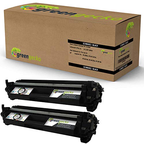 Toner Doppelpack ersetzt HP CF294A I Geeignet Für HP Laserjet Pro MFP M118DW, Pro MFP M148DW, Pro MFP M148FDW | Druckerpatronen schwarz, neuester Chip von green gecko