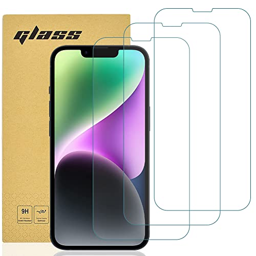 gueche 3 Stück für iPhone 14 Plus Schutzfolie, Frei von Kratzern, 9H Härte, HD Displayschutzfolie, Ultra-klar, Ultrabeständig, Panzer Schutz Glas für iPhone 14 Plus Splitterfest schutzglas 5G gueche 3 Stück für iPhone 14 Plus Schutzfolie, Frei von Kratzern, 9H Härte, HD Displayschutzfolie, Ultra-klar, Ultrabeständig, Panzer Schutz Glas für iPhone 14 Plus Splitterfest schutzglas 5G von gueche