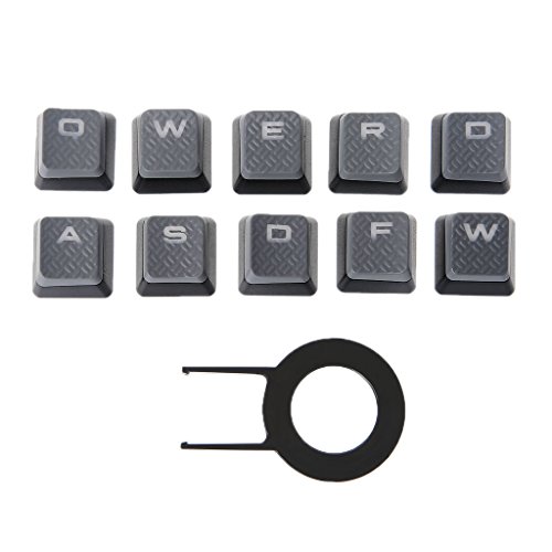 gulang-keng Keycaps für Corsair K70 K65 K95 G710 RGB Strafe mechanische Tastatur, DIY-Geschenk für Spielliebhaber von gulang-keng