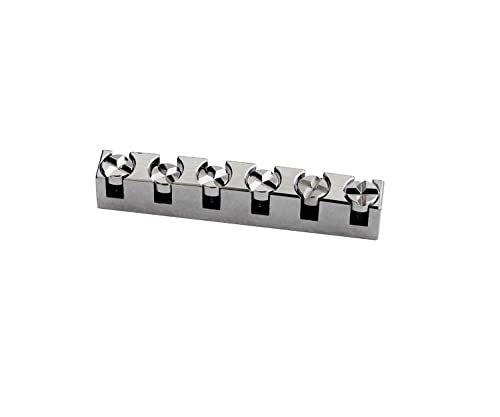 Guyker 42 mm Gitarren-Sattel aus Titanlegierung – verstellbare Höhe Klingelmutter Ersatzteil kompatibel mit Gibson Les Paul LP Style E-Gitarre Guyker 42 mm Gitarren-Sattel aus Titanlegierung – verstellbare Höhe Klingelmutter Ersatzteil kompatibel mit Gibson Les Paul LP Style E-Gitarre von guyker