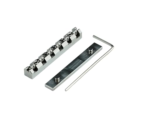 Guyker 42 mm Gitarrenrollenmutter – Titanlegierung, geteilte Regulierung, Ersatzteile, kompatibel mit Les Paul LP Style Gitarre Guyker 42 mm Gitarrenrollenmutter – Titanlegierung, geteilte Regulierung, Ersatzteile, kompatibel mit Les Paul LP Style Gitarre von guyker