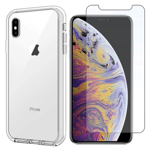 h24z Kristallklare Abdeckung (Durchsichtige handyhülle) mit präziser Passform für 6,5 Zoll, die Rundumschutz gewährleistet (Gehärtetes Glas). Kompatibel mit dem iPhone XS Max. h24z Kristallklare Abdeckung (Durchsichtige handyhülle) mit präziser Passform für 6,5 Zoll, die Rundumschutz gewährleistet (Gehärtetes Glas). Kompatibel mit dem iPhone XS Max. von h24z
