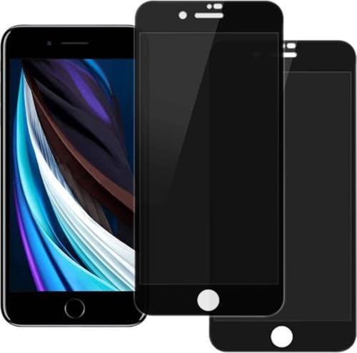 h24z 2 Stück Sichtschutz-Displayschutzfolie – Kompatibel mit iPhone SE 2020/2022, iPhone 7/8 (4,7 Zoll) | Anti-Spy Glasfolie, Kratzfest, ölabweisend & bruchsicher h24z 2 Stück Sichtschutz-Displayschutzfolie – Kompatibel mit iPhone SE 2020/2022, iPhone 7/8 (4,7 Zoll) | Anti-Spy Glasfolie, Kratzfest, ölabweisend & bruchsicher von h24z