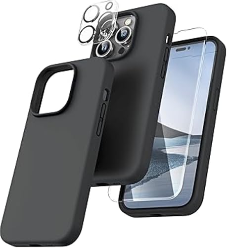 h24z Stilvolle Schwarze Hülle für das iPhone 14 Pro Max mit Displayschutz und Linsenschutz für umfassende Gerätesicherheit. h24z Stilvolle Schwarze Hülle für das iPhone 14 Pro Max mit Displayschutz und Linsenschutz für umfassende Gerätesicherheit. von h24z