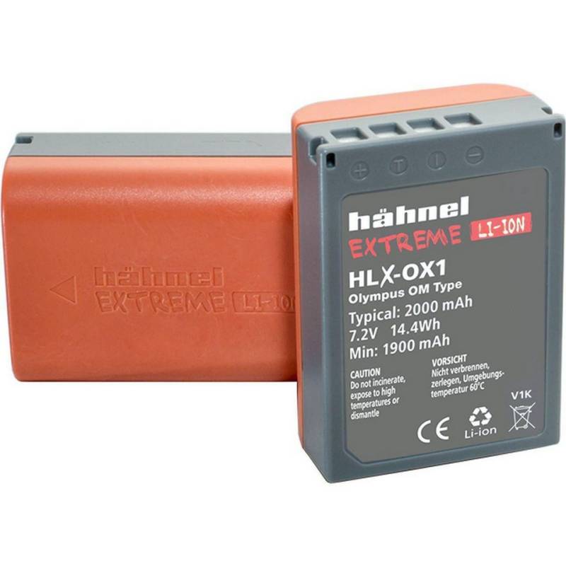 hähnel HLX-OX1 Extreme Ersatzakku Typ Olympus BLX-1 Akku von hähnel