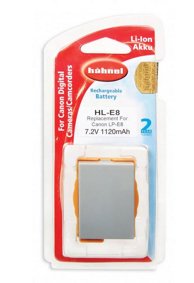hähnel Hähnel Akku kompatibel mit Canon LP-E8 Akku Akku 1120 mAh von hähnel