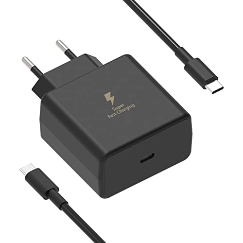 45W USB C Ladegerät Schnellladegerät für Ladekabel Samsung Galaxy S22 Ultra/S22 Plus/S22+/Tab S8 Ultra/Tab S7/Tab S7 FE/Tab S7 Plus/Tab S7 FE/Z Fold4/Z Flip4/S20 5G/A53 5G, Typ C PD Adapter Charger von hafiuege