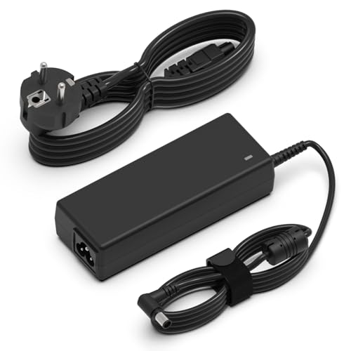 Hafiuege Stromkabel 19V Ladekabel Netzteil für LG Monitor 19" 20" 22" 23" 24" 27" 29" 34" Samsung TV Ladegerät für UN32J4000AGXZD Electronics Plasma Monitor Kabel Netzadapter 【80W 6.5 * 4.4mm】 von hafiuege