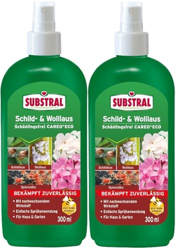 2 X 300ml Substral®Schild-& Wolllaus Schädlingsfrei Careo Eco von hagebauSPN