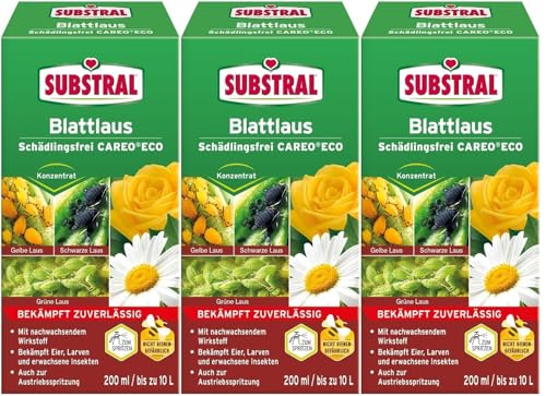 3 X 200ml Substral®Blattlaus Schädlingsfrei Careo Eco von hagebauSPN