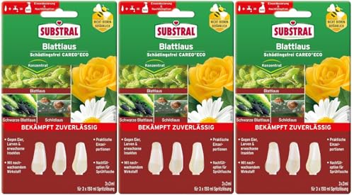 3 X 9ml Substral®Blattlaus & Co Schädlingsfrei Careo Eco von hagebauSPN