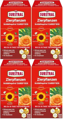 4 X 75ml Substral®Zierpflanzen Careo Eco von hagebauSPN