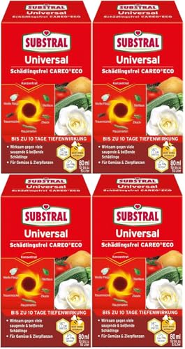 4 X 80ml Substral®Universal Schädlingsfrei Careo Eco von hagebauSPN