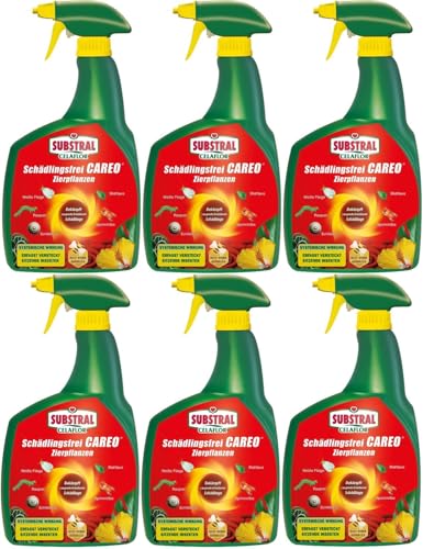 6 X 800ml Substral Celaflor® Schädlingsfrei Zierpflanzen Spray von hagebauSPN