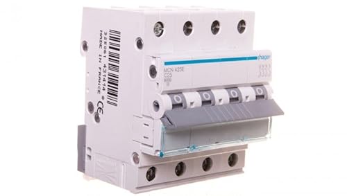 Leitungsschutzschalter 4P C 25A 6kA AC MCN425E Hager Polo 32506143148 von hager polo