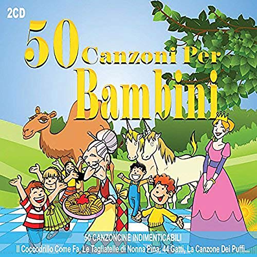 2 CD 50 Canzoni Per Bambini, Canzoni Indimenticabili, Il coccodrillo Come Fa?, le Tagliatelle di Nonna Pina, La Canzone Dei Puffi,Canzoncine, Festa Compleanno, Cartoni Animati, Cartoon, Sigle von halidon