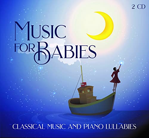 2 CD Musik für Babys - Der Mozart-Effekt, Klassische Klaviermusik, Ninna nanna, Wiegenlied, Musik zum Einschlafen von halidon