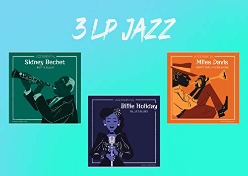 3 LP Jazz Vinily Remastered - Sindney Bechet, Billie Holiday, Miles Davis 3 LP Jazz Vinily Remastered - Sindney Bechet, Billie Holiday, Miles Davis von halidon
