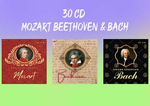 30 CD-Klassiksammlung - MOZART BEETHOVEN und BACH von halidon