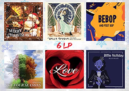 6 Vinyls Weihnachten Pack: Merry Christmas - The Four Season - Belle Epoque - Love - Be Bop - Billie's Blues 6 Vinyls Weihnachten Pack: Merry Christmas - The Four Season - Belle Epoque - Love - Be Bop - Billie's Blues von halidon