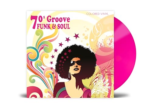 70s Groove: Funk & Soul Music Colored Vinyl - Pink version - Lamont Dozier, Ike Turner, Bill Cosby, 70s Hits von halidon