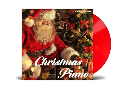 Christmas Piano Instrumental Version Rot gefärbtes Vinyl LP von halidon