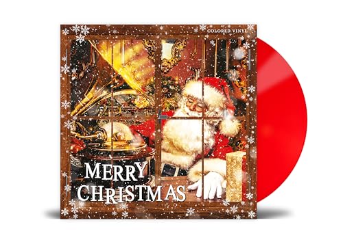 Merry Christmas Farbiges Vinyl - Rote Version (Remasterte LP) Louis Armstrong, Mahalia Jackson, Frank Sinatra, Miles Davis Sextet von halidon