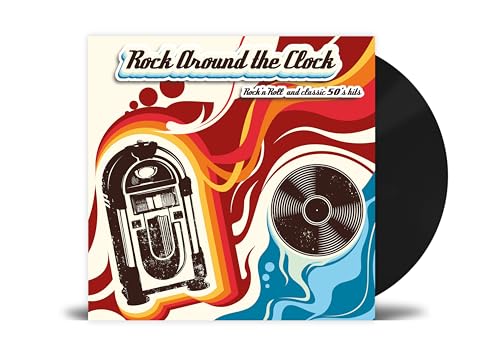 Rock Around the Clock Vinyl – Rock'n Roll und klassische 50er-Jahre-Hits - Little Richard, Ben E. King, Jackie Wilson Rock Around the Clock Vinyl – Rock'n Roll und klassische 50er-Jahre-Hits - Little Richard, Ben E. King, Jackie Wilson von halidon