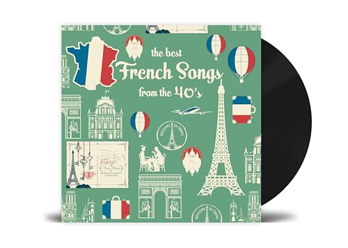 The best French Songs from the 40's Vinyl - Édith Piaf, Charles Trenet, Juliette Gréco von halidon