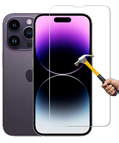 ino Schutzglas kompatibel mit Panzerglas iPhone 14 pro max Schutzglas panzerfolie Displayschutzglas Display Schutz Harte Schutzfolie Glas von ham