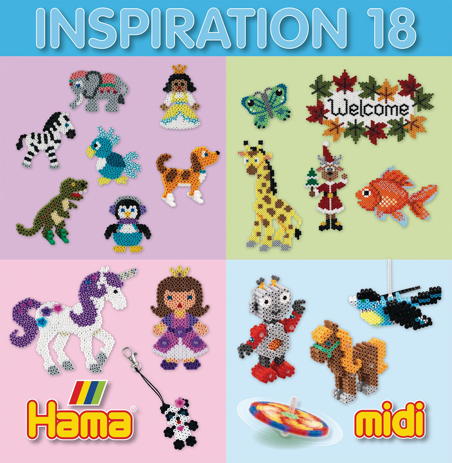 Hama Bügelperlen midi Inspirationsheft Nr. 18 Hama Bügelperlen midi Inspirationsheft Nr. 18 von hama bügelperlen
