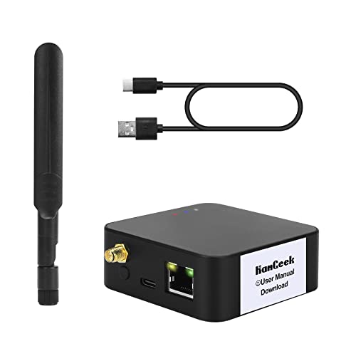HamGeek Zigbee Plus POE Universal Coordinator ZigBee Gateway Adapter mit USB-Kabel Schwarz von hamgeek