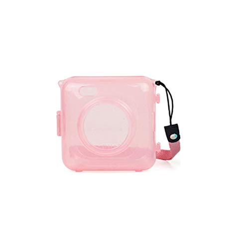 Hülle kompatibel mit PAPERANG P1006 Thermodrucker, PVC Case Hülle Anti Staub Anti-Schock Anti-Kratz Schutzhülle Gehäuse Bumper Holder Case Cover Protection (Pink) von handyct
