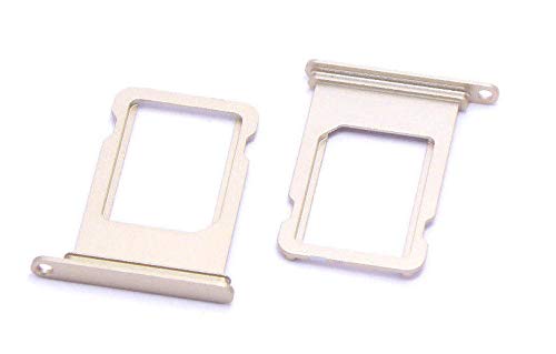handywest für Kompatibel für iPhone 7 7G 7 Plus Nano SIM Karte Halter Simkarten Adapter Tray Schlitten Gold von handywest für