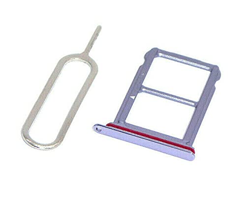 handywest Kompatibel für Huawei P20 Pro CLT-L04 CLT-L09 CLT-L29 SIM Karte Karten Halter Halterung SIM Card Holder Tray Slot Nano Schlitten einschubfach inkl Nadel Öffner Lila handywest Kompatibel für Huawei P20 Pro CLT-L04 CLT-L09 CLT-L29 SIM Karte Karten Halter Halterung SIM Card Holder Tray Slot Nano Schlitten einschubfach inkl Nadel Öffner Lila von handywest