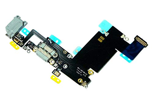 handywest Kompatibel für iPhone 6S Plus Ladebuchse Flex Dock Connector Charging Audio Buche Mikrofon Grau von handywest