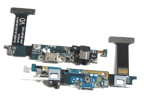 Handywest Kompatibel mit Samsung Galaxy S6 Edge SM-G925 Ladebuchse Flex Kopfhörer Buchse Rev07C Handywest Kompatibel mit Samsung Galaxy S6 Edge SM-G925 Ladebuchse Flex Kopfhörer Buchse Rev07C von handywest