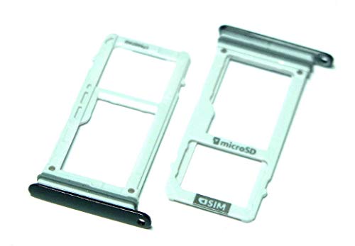 handywest Nano SIM Karten Micro-SD Halter für Samsung Galaxy A3 (2017) SM-A320 Black von handywest