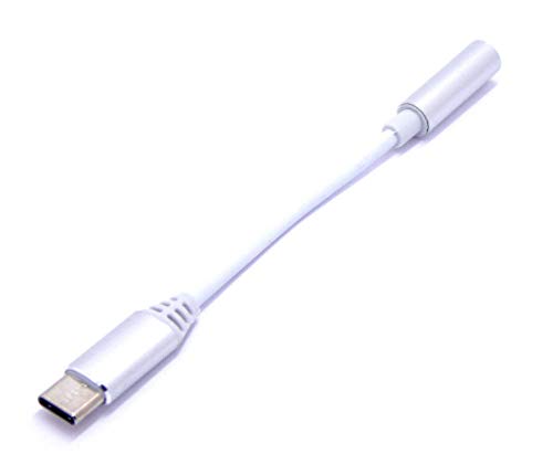 handywest USB Type-C Audio Adapter Ladekabel Stecker Headset Kopfhörer Aux 3,5mm Klinke für Samsung S8 S9 S10 von handywest
