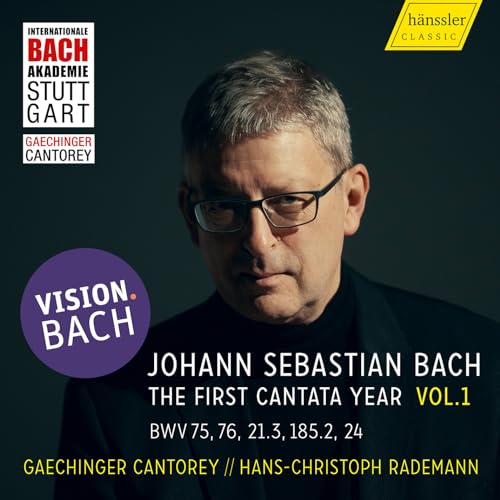 Vision.Bach Vol.1 - the First Cantata Year von hanssler CLASSIC