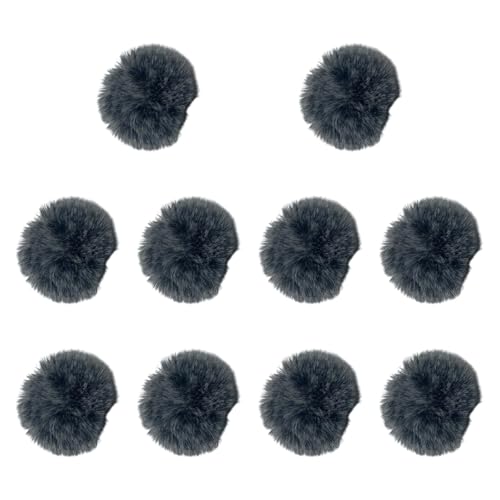 harayaa 10 Stück Mikrofon Windschutz Muff für Geräuschreduktion Beim Aufnehmen, Dunkelgrau harayaa 10 Stück Mikrofon Windschutz Muff für Geräuschreduktion Beim Aufnehmen, Dunkelgrau von harayaa