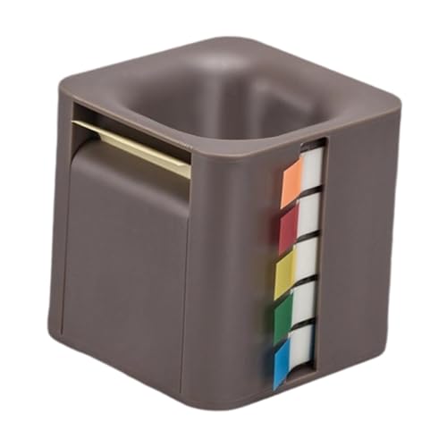 harayaa 5 in 1 Sticky Note Halterspender Sticky Index Tabs Multifunktionales Papierrollen für Planer -Markierungspapier Notizblock, Braun harayaa 5 in 1 Sticky Note Halterspender Sticky Index Tabs Multifunktionales Papierrollen für Planer -Markierungspapier Notizblock, Braun von harayaa