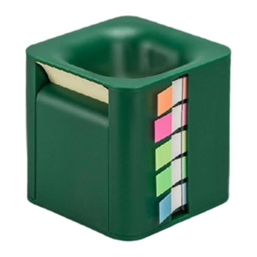 harayaa 5 in 1 Sticky Note Halterspender Sticky Index Tabs Multifunktionales Papierrollen für Planer -Markierungspapier Notizblock, Tiefgrün harayaa 5 in 1 Sticky Note Halterspender Sticky Index Tabs Multifunktionales Papierrollen für Planer -Markierungspapier Notizblock, Tiefgrün von harayaa