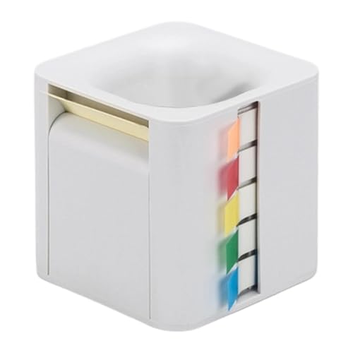 harayaa 5 in 1 Sticky Note Halterspender Sticky Index Tabs Multifunktionales Papierrollen für Planer -Markierungspapier Notizblock, Weiß harayaa 5 in 1 Sticky Note Halterspender Sticky Index Tabs Multifunktionales Papierrollen für Planer -Markierungspapier Notizblock, Weiß von harayaa