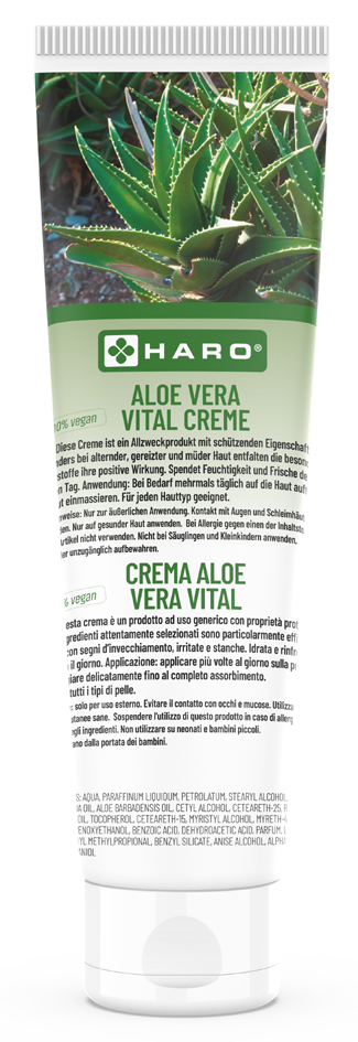 HARO Aloe Vera Vital Creme, 100 ml Tube von haro